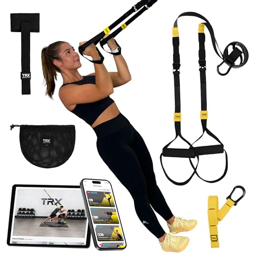 TRX GO Suspension Trainer System, Full-Body Workout for All Levels & Goals, Lightweight & Portable, Fast, Fun & Effective Workouts