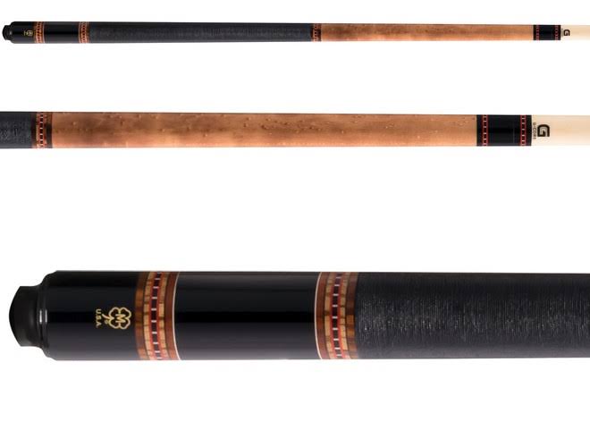 McDermott G225 - 13mm (Standard)/No Engraving/19 Ounce (Standard)/No Extra Shaft/Solid Black (Standard) (39)/3/8x10 (Standard)