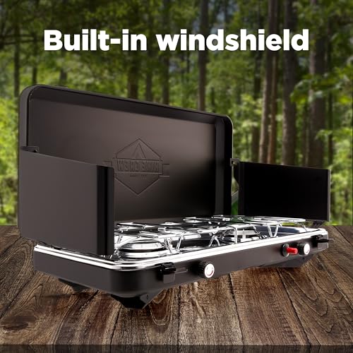 Hike Crew 2-in-1 Gas Camping Stove and Griddle | 20