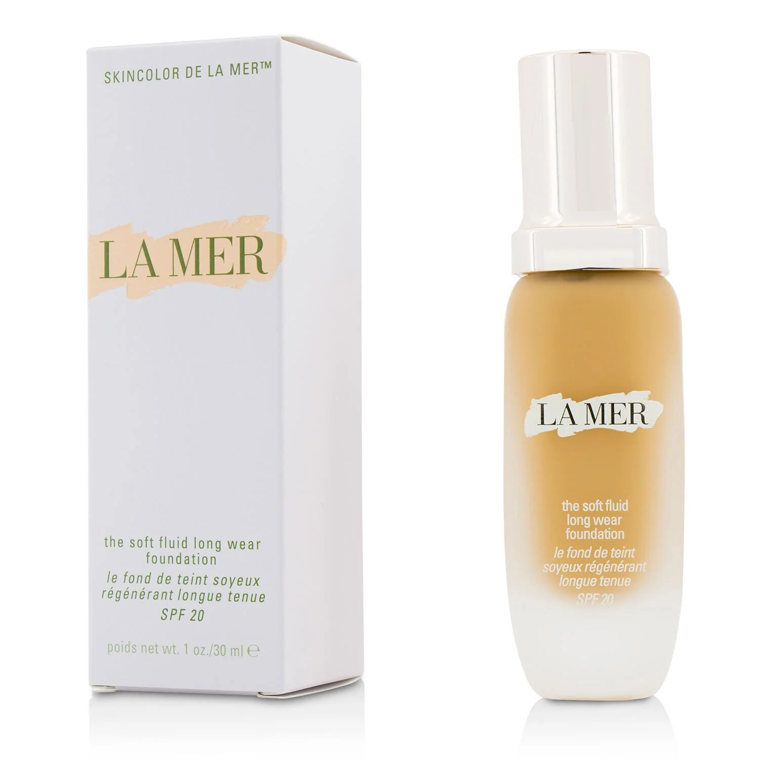 La Mer The Soft Fluid Long Wear Foundation SPF 20 - # 23/ 250 Sand (Box Slightly Damaged)  30ml/1oz
