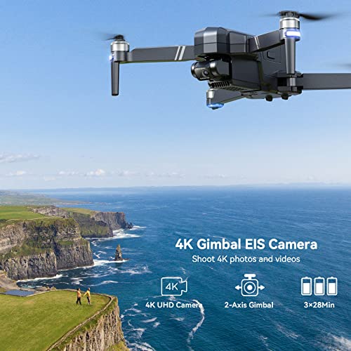 Ruko F11GIM2 Drone with 3 Batteries and 4 Blades, Blade is suitable for all F11 Series