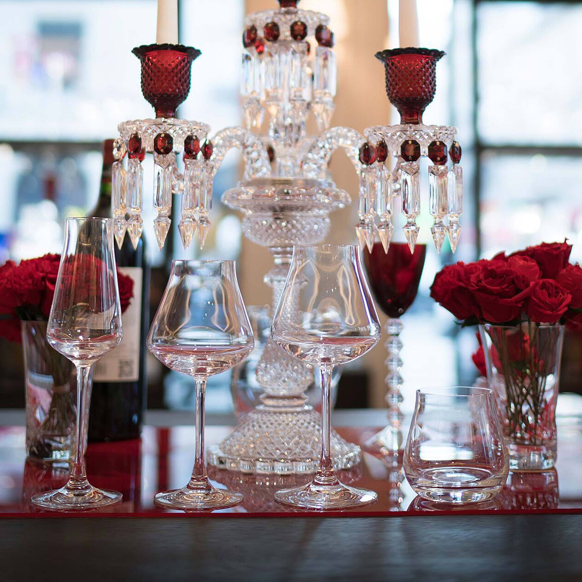 Baccarat Chateau Degustation Glasses, Set of 4