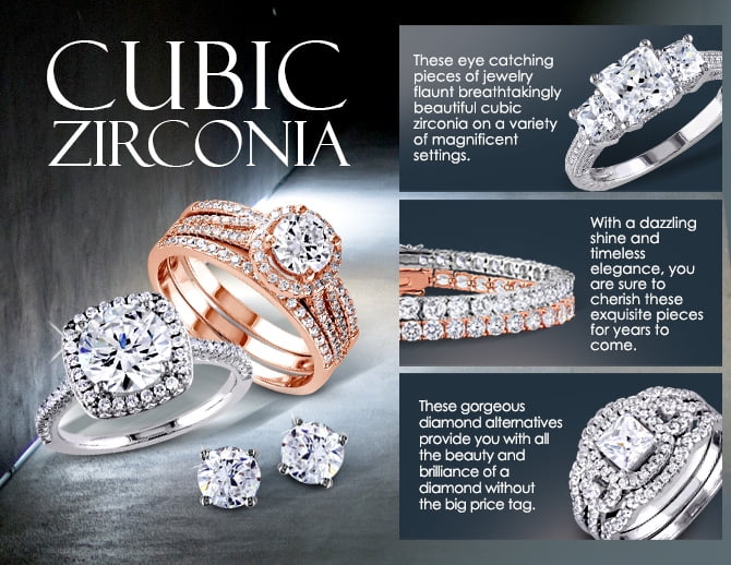 6 Carat T.G.W. Baguette-Cut Cubic Zirconia Sterling Silver Cocktail Ring