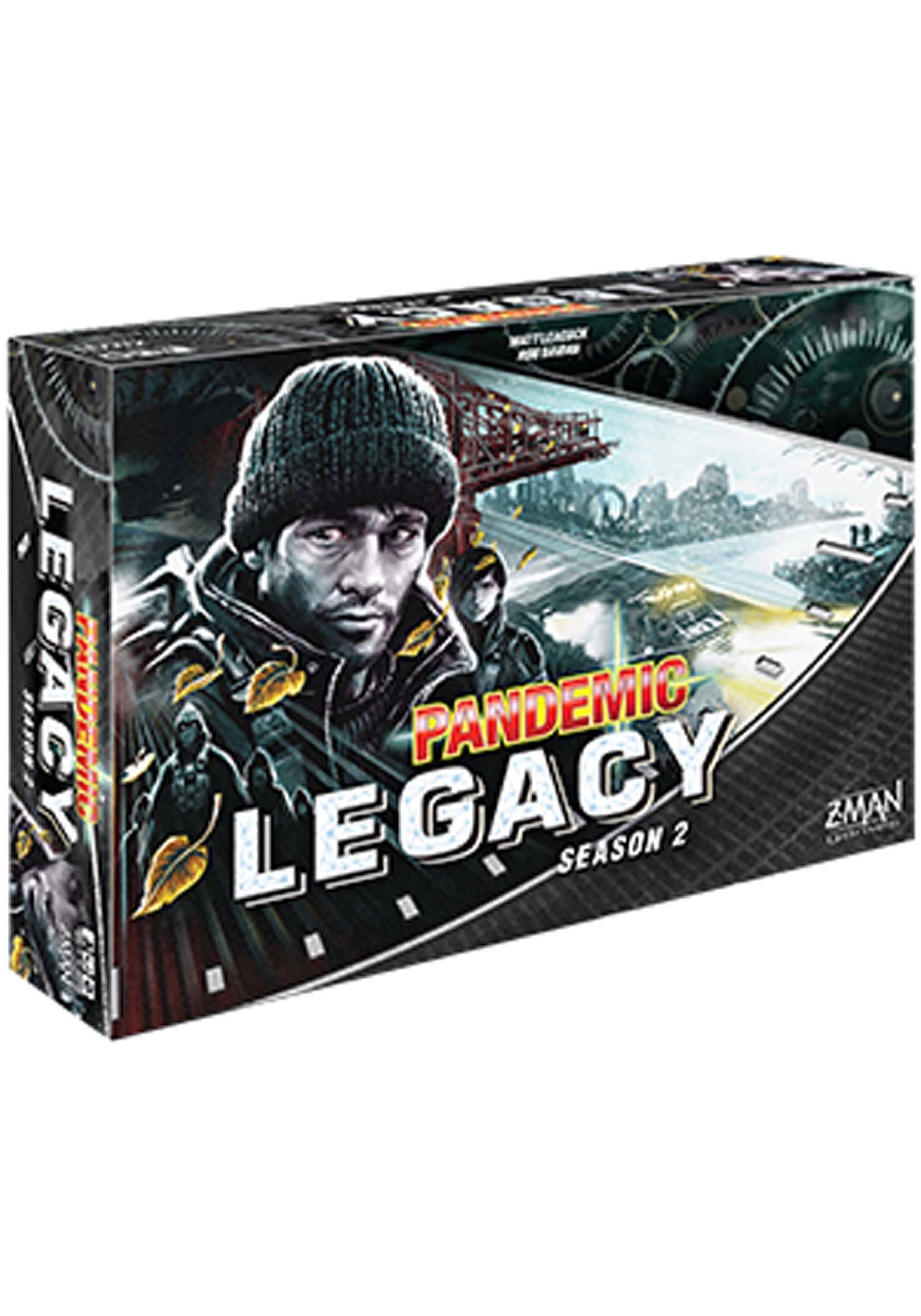 Z-Man Games Pandemic Legacy Board Game, Season 2, Black Edition - Megean
