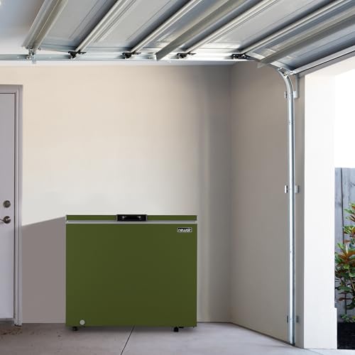Newair 13.8 cu. ft. Upright Freezer, Fridge Freezer Convertible, Garage Ready Refrigerator, Frost Free Freezer with Door Alarm, Stand up Deep Freezer