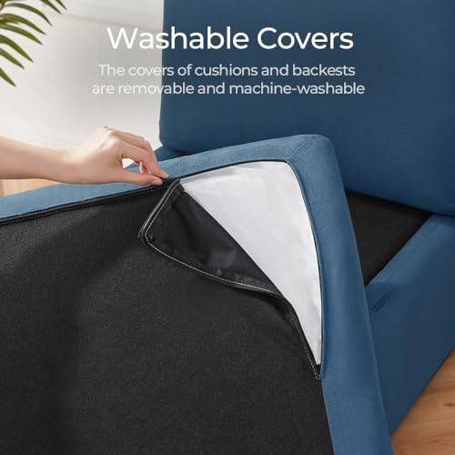 LINSY HOME Modular Sectional Sofa, Convertible U Shaped Sofa Couch with Storage, Memory Foam, Modular Sectionals with Ottomans