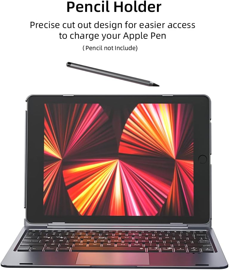 doqo Magnetic Keyboard Case for iPad Air 5th Generation(2022)/iPad Air 4th Generation(2020), iPad Pro 11 2018/2020/2021