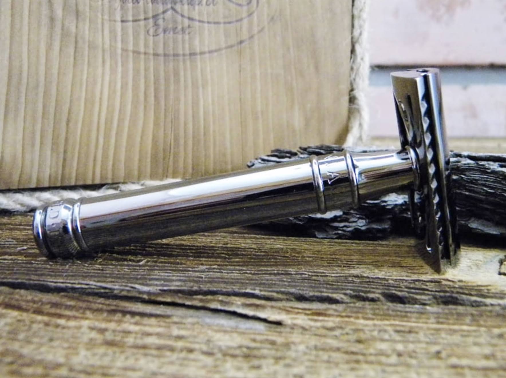 Edwin Jagger DE89BGBL Black Gold De Safety Razor