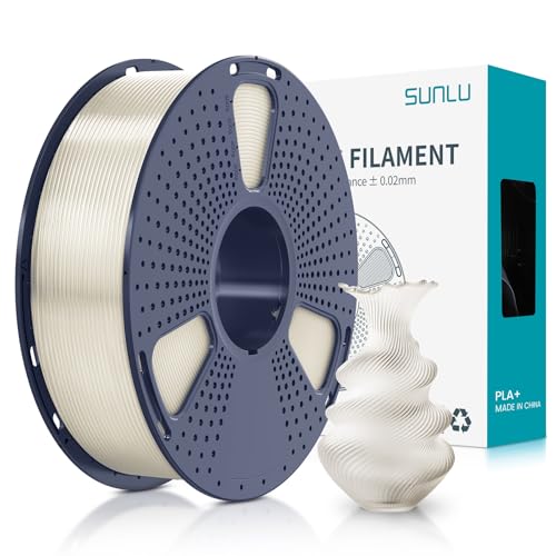 SUNLU 3D Printer Filament Bundle, PLA Plus Filament 10KG 1.75mm, Neatly Wound Filament for Most 3D Printer, 10 Colors, 1kg Spool