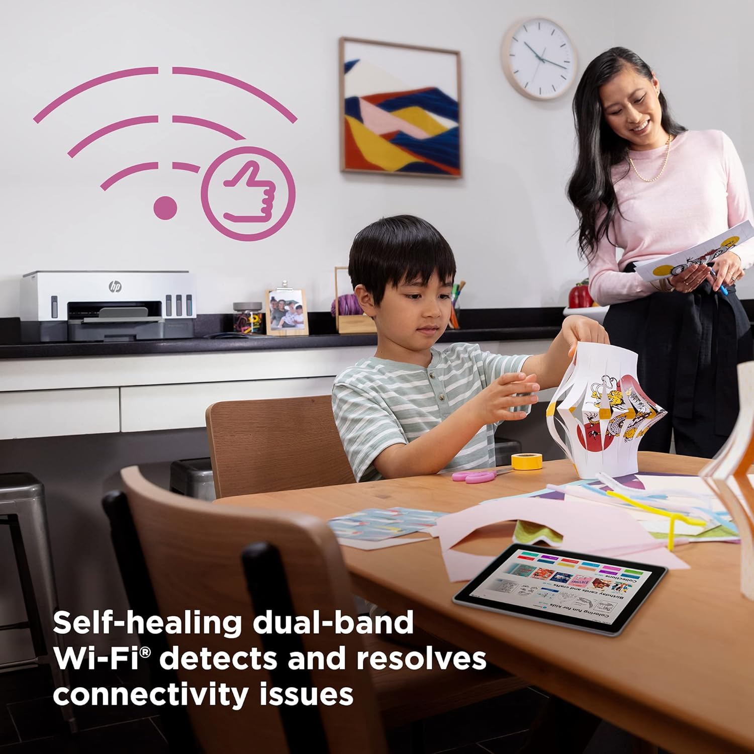 HP Smart -Tank 7001 Wireless All-in-One -Cartridge-free Ink -Tank Printer, up to 2 years of ink included, mobile print, scan, copy (28B49A)