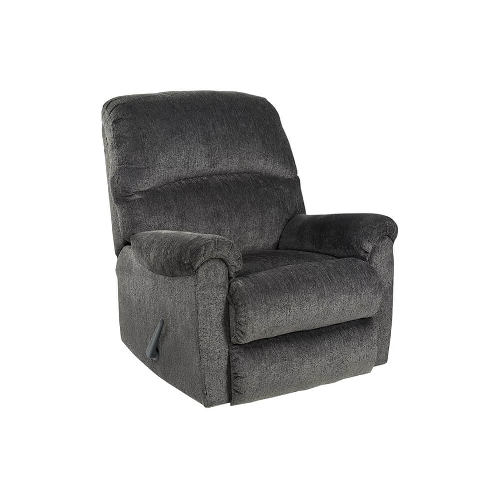 Signature Design by Ashley Ballinasloe Rocker Recliner in Smoke
