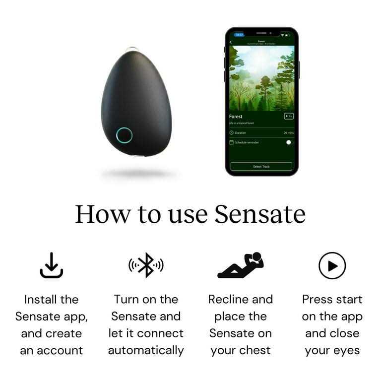 Sensate Wearable Stress Relief and Anti Anxiety Device - Sports Supplies Online Store