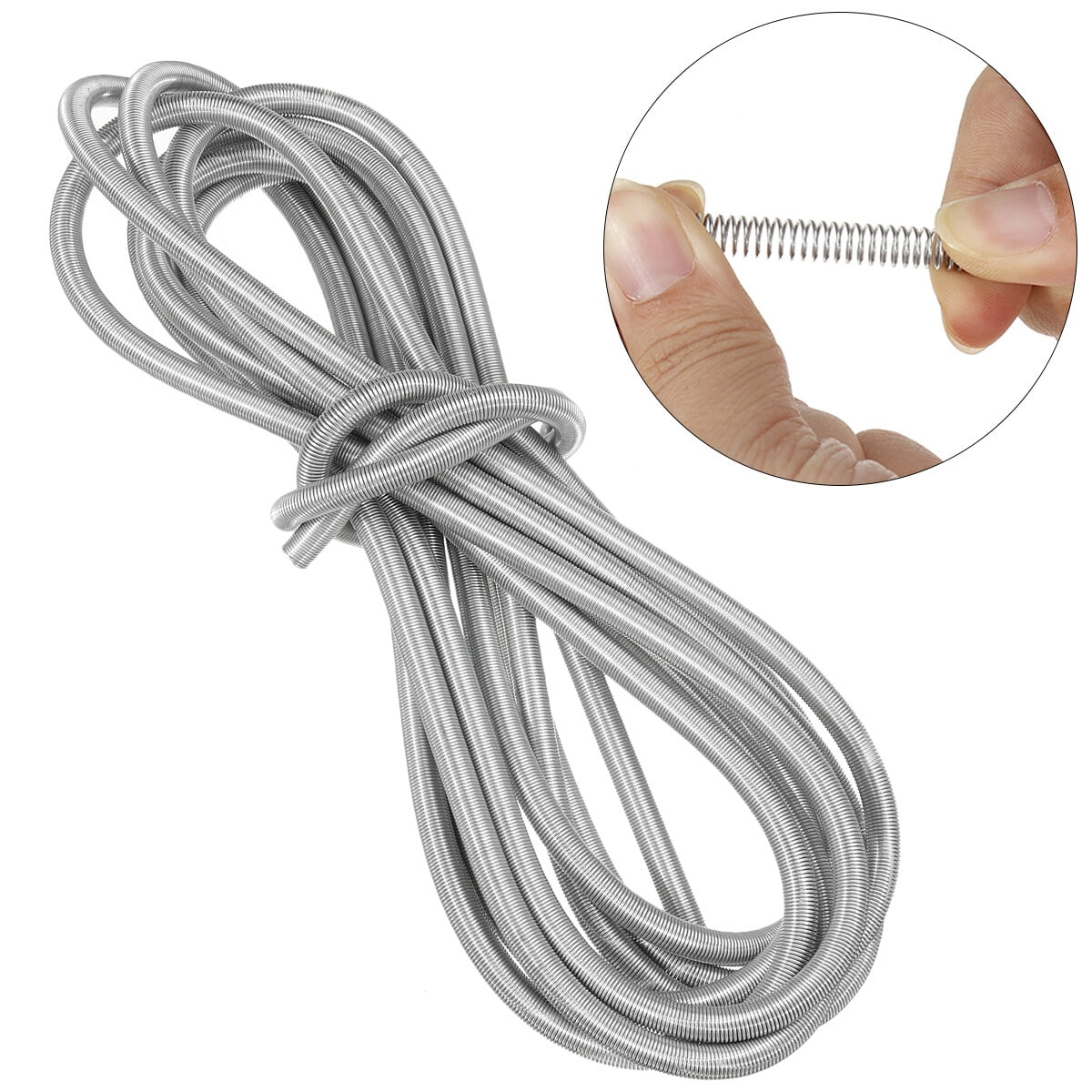 unbranded Stainless Steel Wire Brake Line Protector Brake Hose Tube Guard Spring Guard