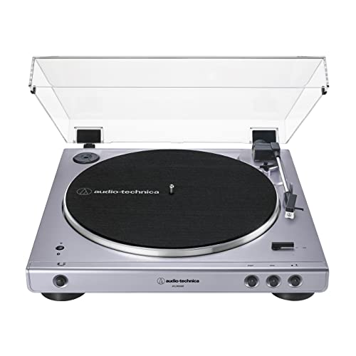 Audio-Technica AT-LP60XBT-RD Fully Automatic Belt-Drive Stereo Turntable, Red/Black, Bluetooth, Hi-Fi, 2 Speed