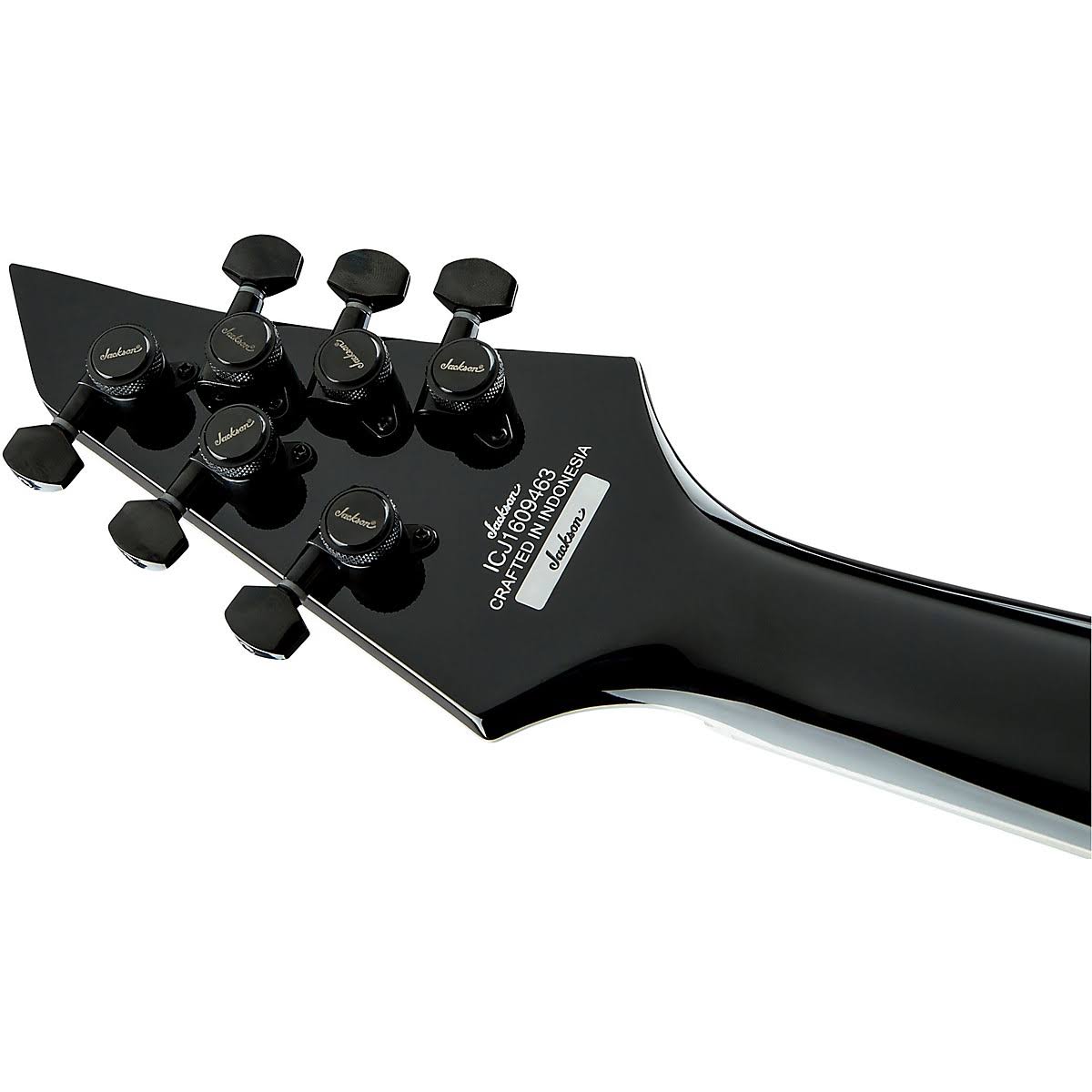 Jackson x Series Signature Marty Friedman MF-1 - Black with White Bevels