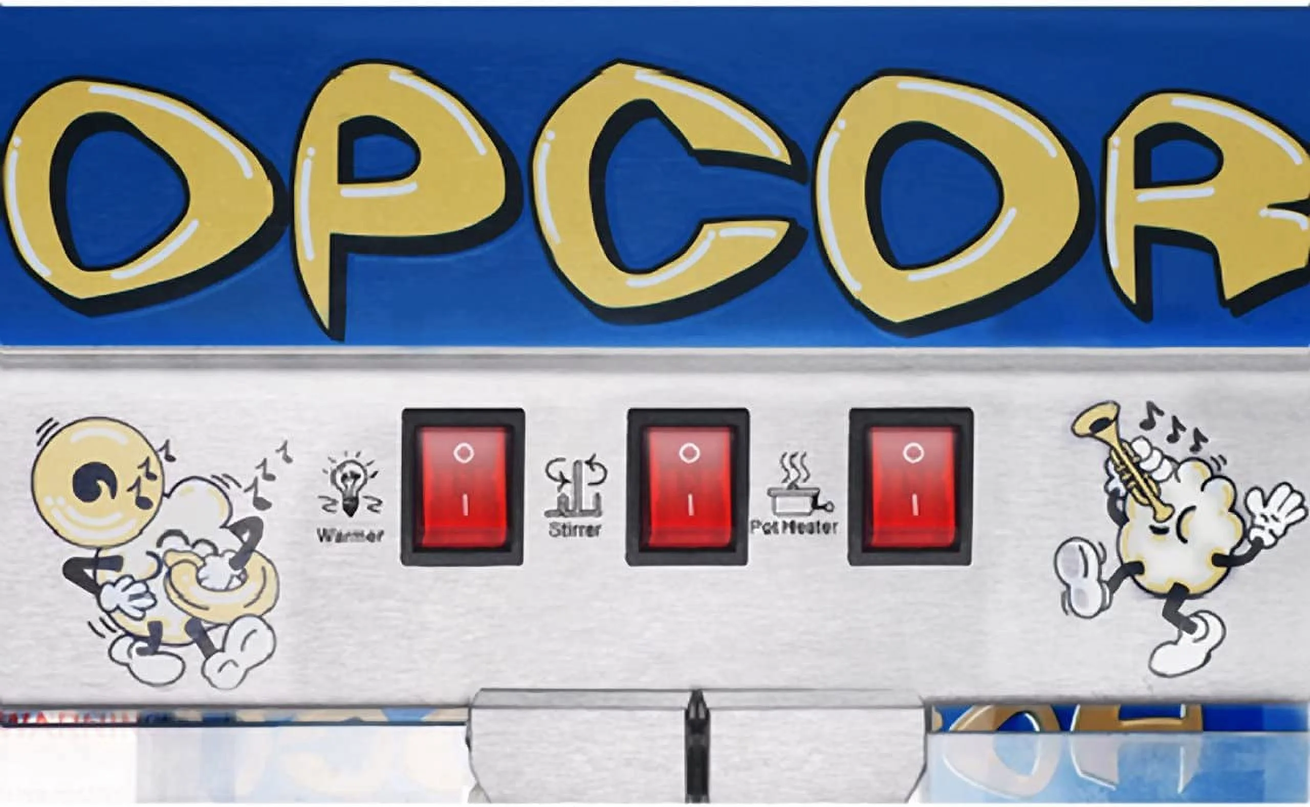 GREAT NORTHERN POPCORN COMPANY 6210 Pop Heaven Commercial Quality Popcorn Popper Machine  12 Ounce