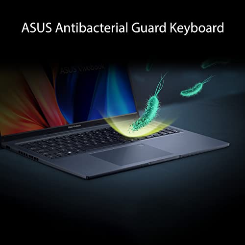 ASUS VivoBook 16X Laptop, 16” WUXGA (1920 x 1200) 16:10 Display, AMD Ryzen 5 5600H CPU, AMD Radeon™ Vega 7 Graphics, 8GB RAM, 512GB SSD