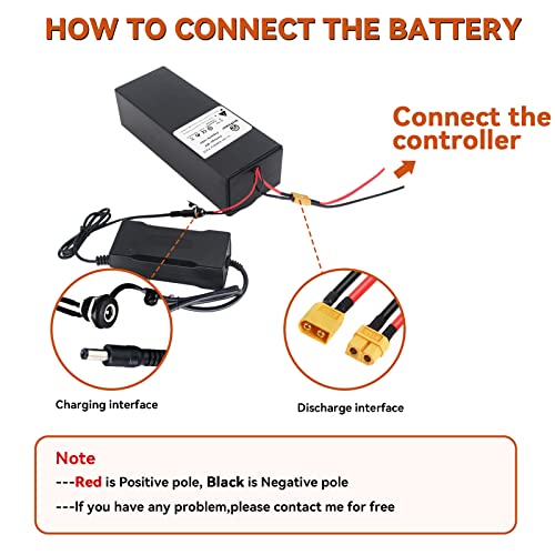 48V 20AH Ebike Battery, LiFePO4 Battery Pack with 40A BMS and 3A Fast Charger fit for 1500w-250w Motor, Electric Motorcycle Bike Scooter,Go cart