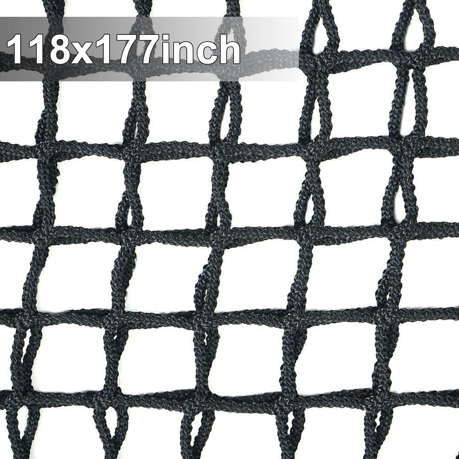 9.8 X 14.8FT Kids Playground Play Safety Net Outdoor Climbing Cargo Net Playground Sets Double Layers Backyard Net for Playground