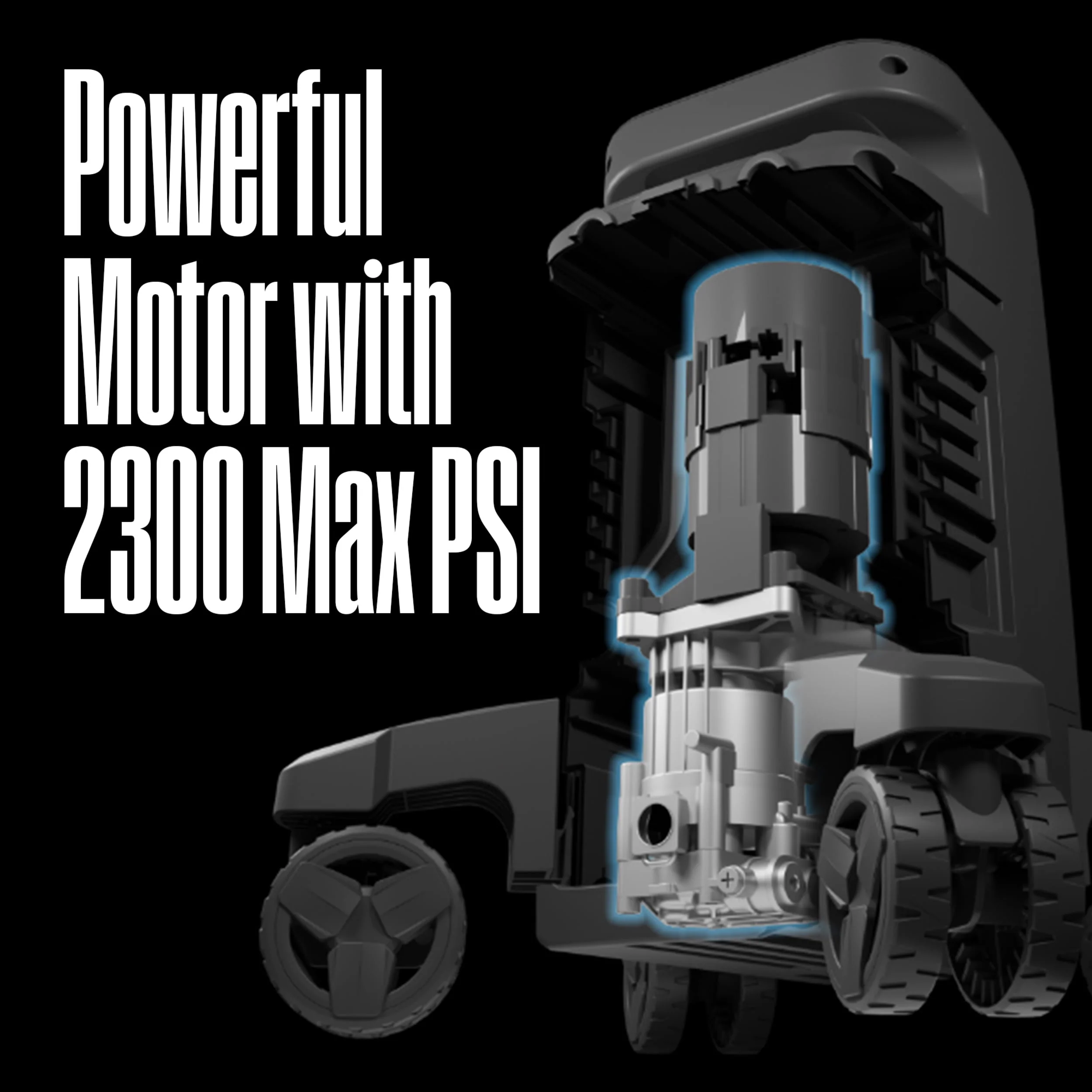 Westinghouse Electric Pressure Washer 2500-PSI, 1.76-GPM, Soap Tank, 5 Nozzles