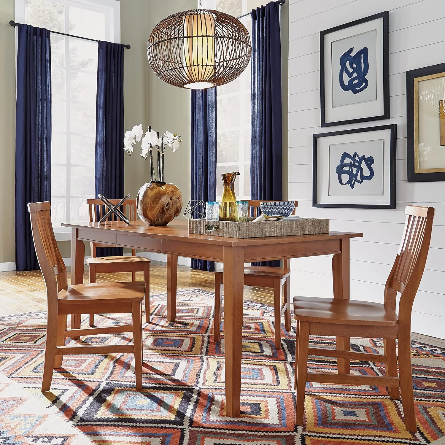 Arts And Crafts Cottage Oak Rectangular Dining Table By