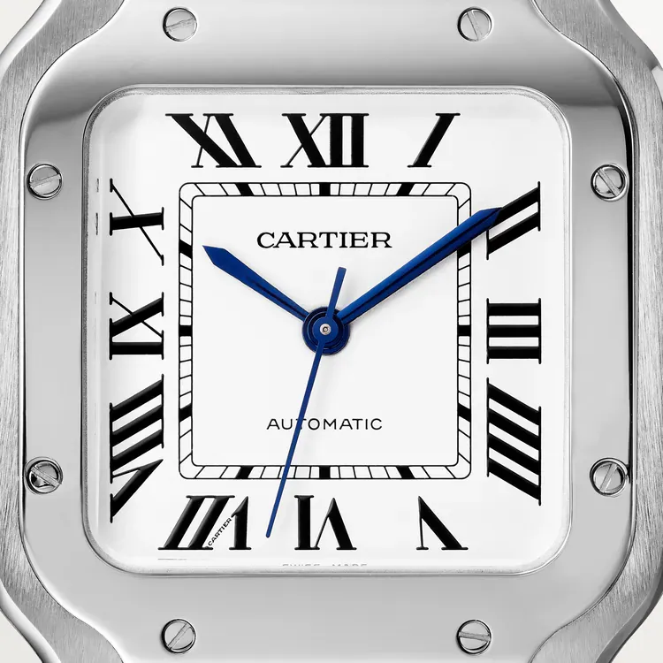 Full moon wristwatch design. Black or brown strap