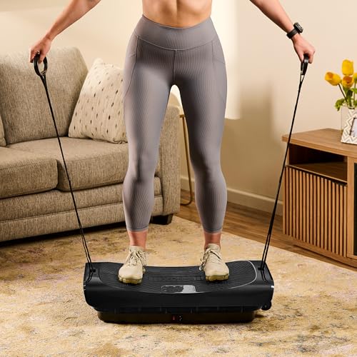 Lifepro Vibration Plate Machines – Full Body Workout, Recovery & Lymphatic Drainage with 4D Motion, Silent Operation, Joint Support