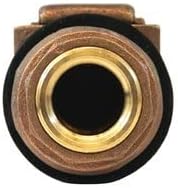 Merrill MFG MBNL225 No Lead Brass 1-1/4 Pitless Adapter for Submersible Well Pump (Fits Well Casing Sizes 5-8) Discharge Pipe 1-1/4, Casing Hole 2-1/8