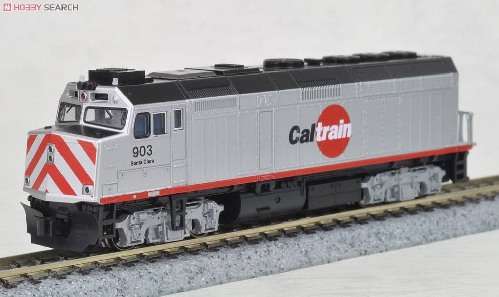 Kato USA Inc EMD F40PH Commuter Version Caltrain #903 -- N Scale