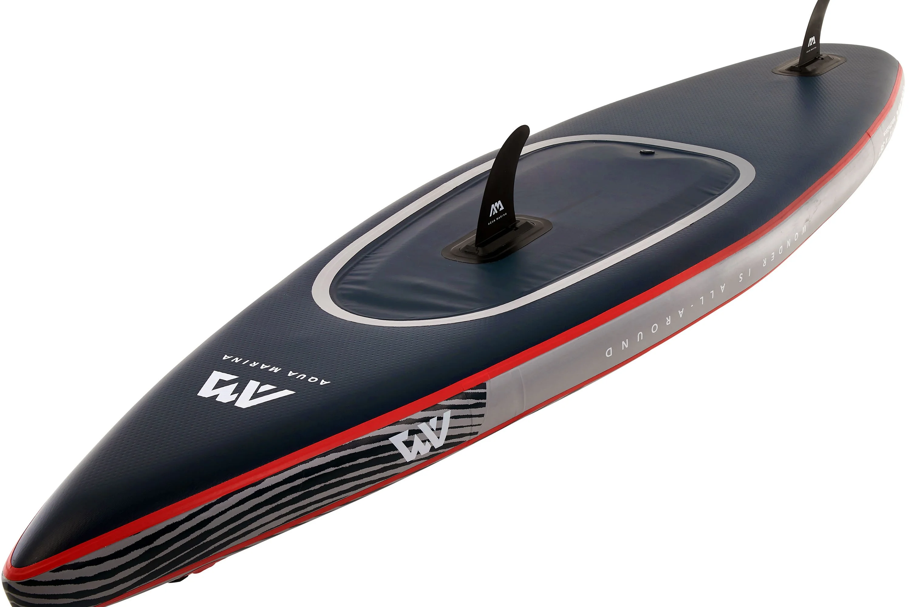 Aqua Marina VERSATILE / HYBRID KAYAK - CASCADE 11'2 - Inflatable KAYAK Package, including Carry Bag, Paddle, Fin, Pump & Safety Harness