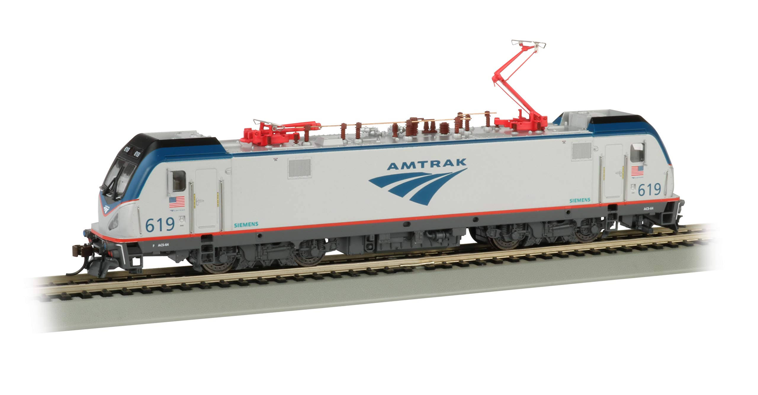 Bachmann HO 67402 Amtrak #619 - Siemens ACS-64 - DCC Sound - Avayadevconnect