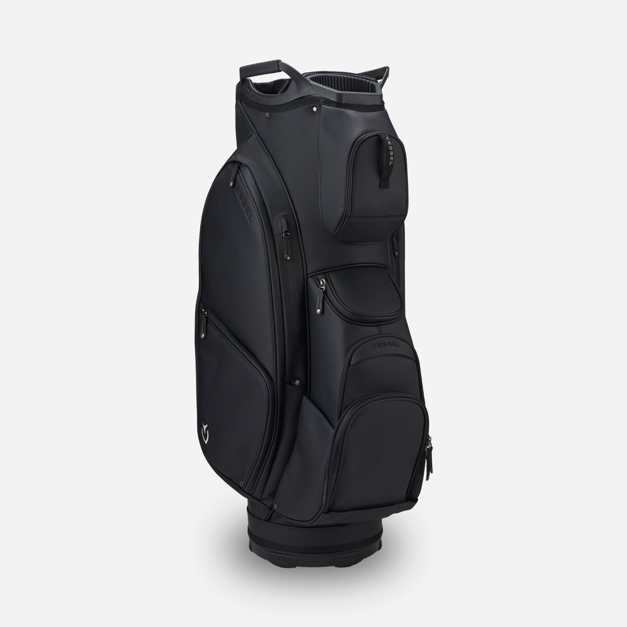 Vessel Lux XV Cart Bag, Matte White/Navy