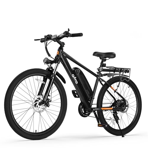 Racer Electric Bike for Adults - 21-Speed Mountain Lightweight Ebike with Peak 750W 22MPH Brushless Motor, 375Wh Removable Battery