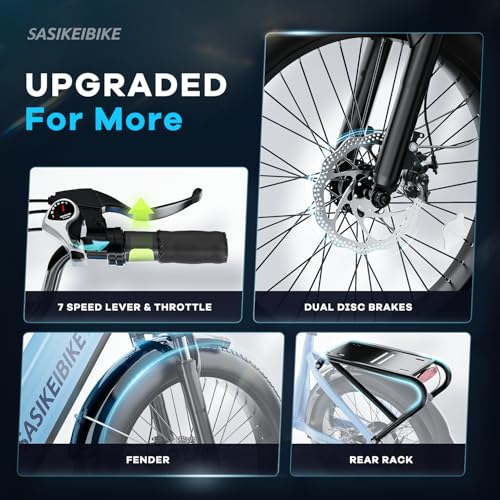 1500W Motor Peak Electric Bike for Adults and Teenagers, 48V 20AH Removable Battery Step Thru EBike, 30+MPH, 80 Miles Max Range