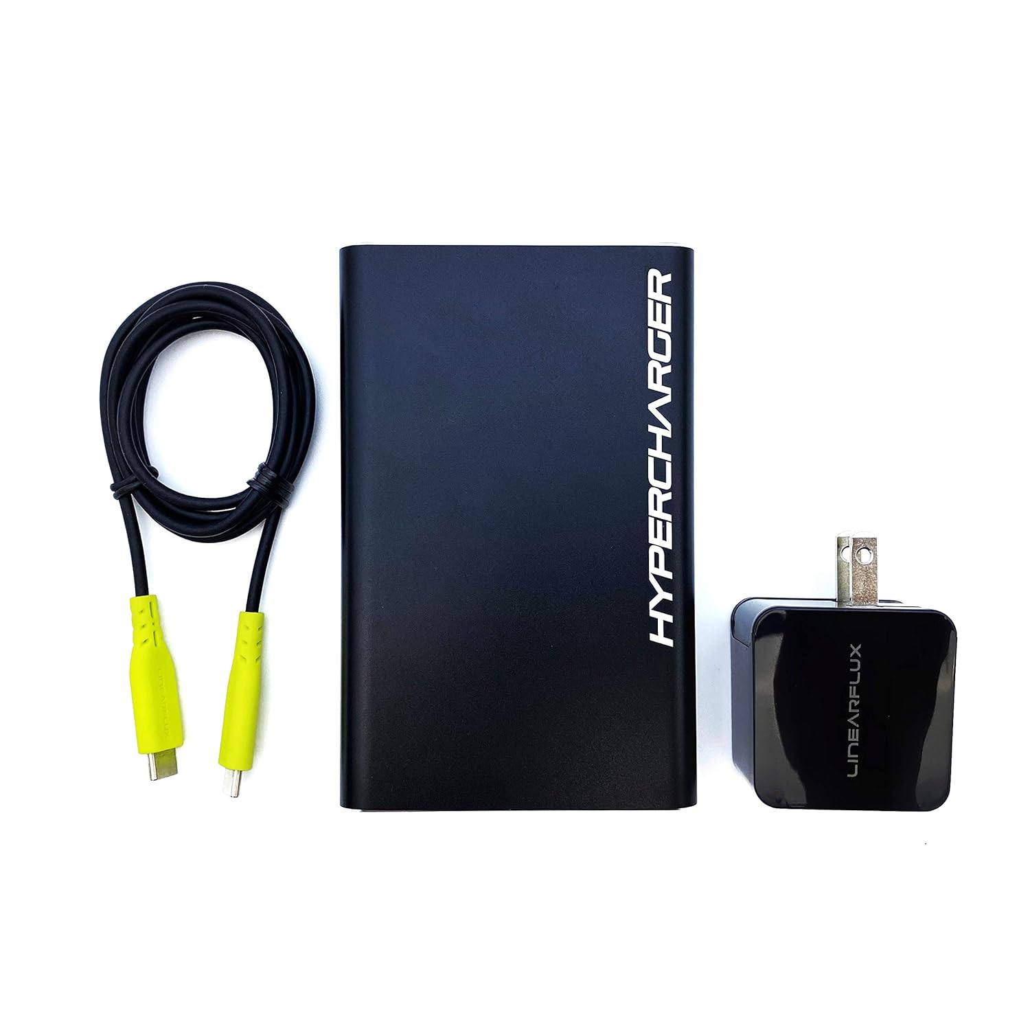 HyperCharger MAX: Ultimate 100W UBER Fast Charger Combo (20,800mAh, Includes 30 Watt PD Wall Charger, 3FT USB-C to USB-C Cable) New for 2022