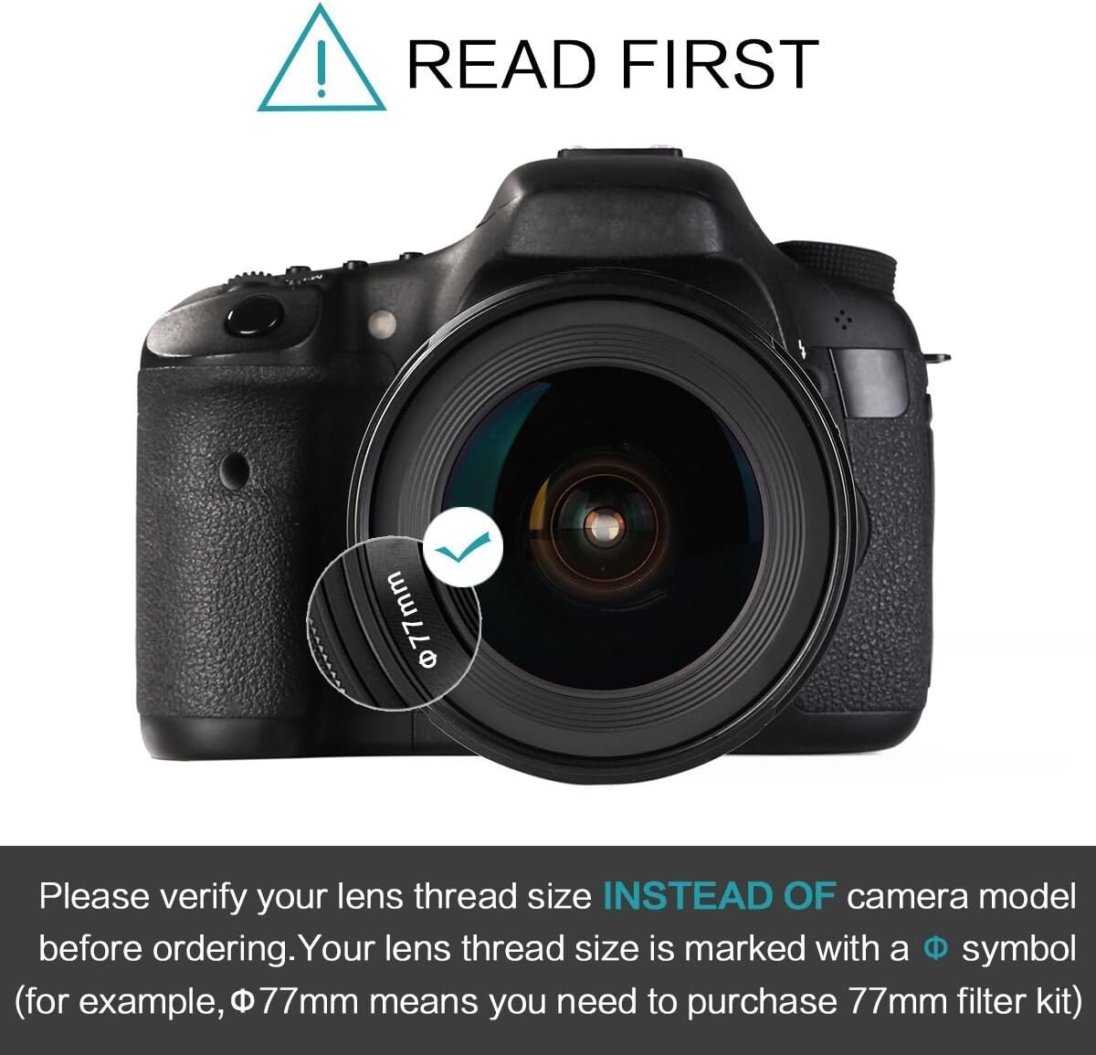 K&F Concept 37mm ND Filter Variable Fader NDX Neutral Density Adjustable ND2 to ND400 Lens Filter Kit + Cleaning Cloth for Cameras Lens