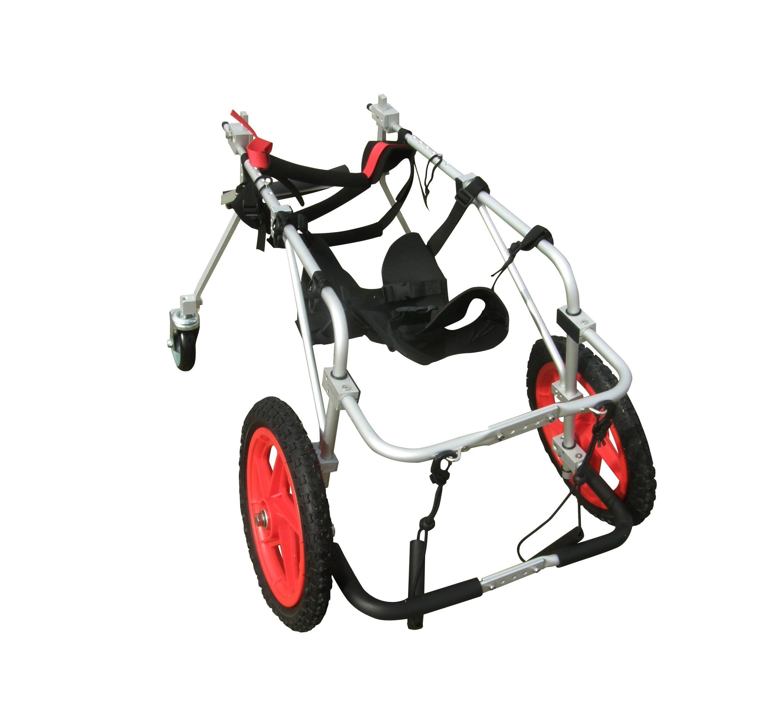 Best Friend Mobility Quad 4 Four Wheel Full Support Pet Dog Wheelchair Cart
