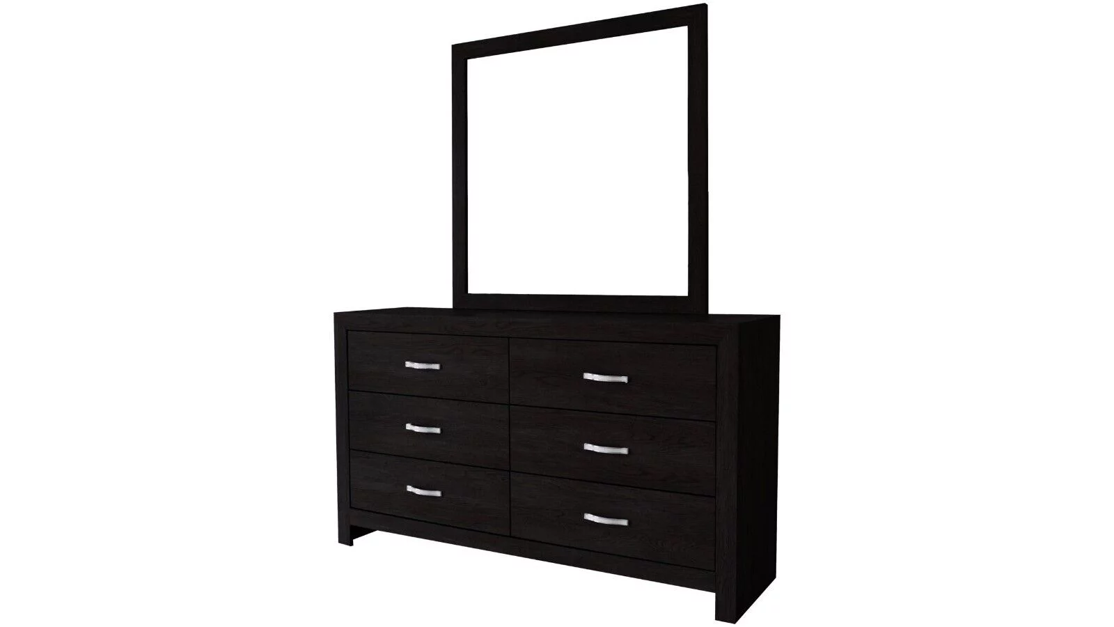 Modern 3pc Queen Size PU Upholstered LED Headboard Bed and Storage Nightstands Set Wooden Bedroom Furniture Black Finish