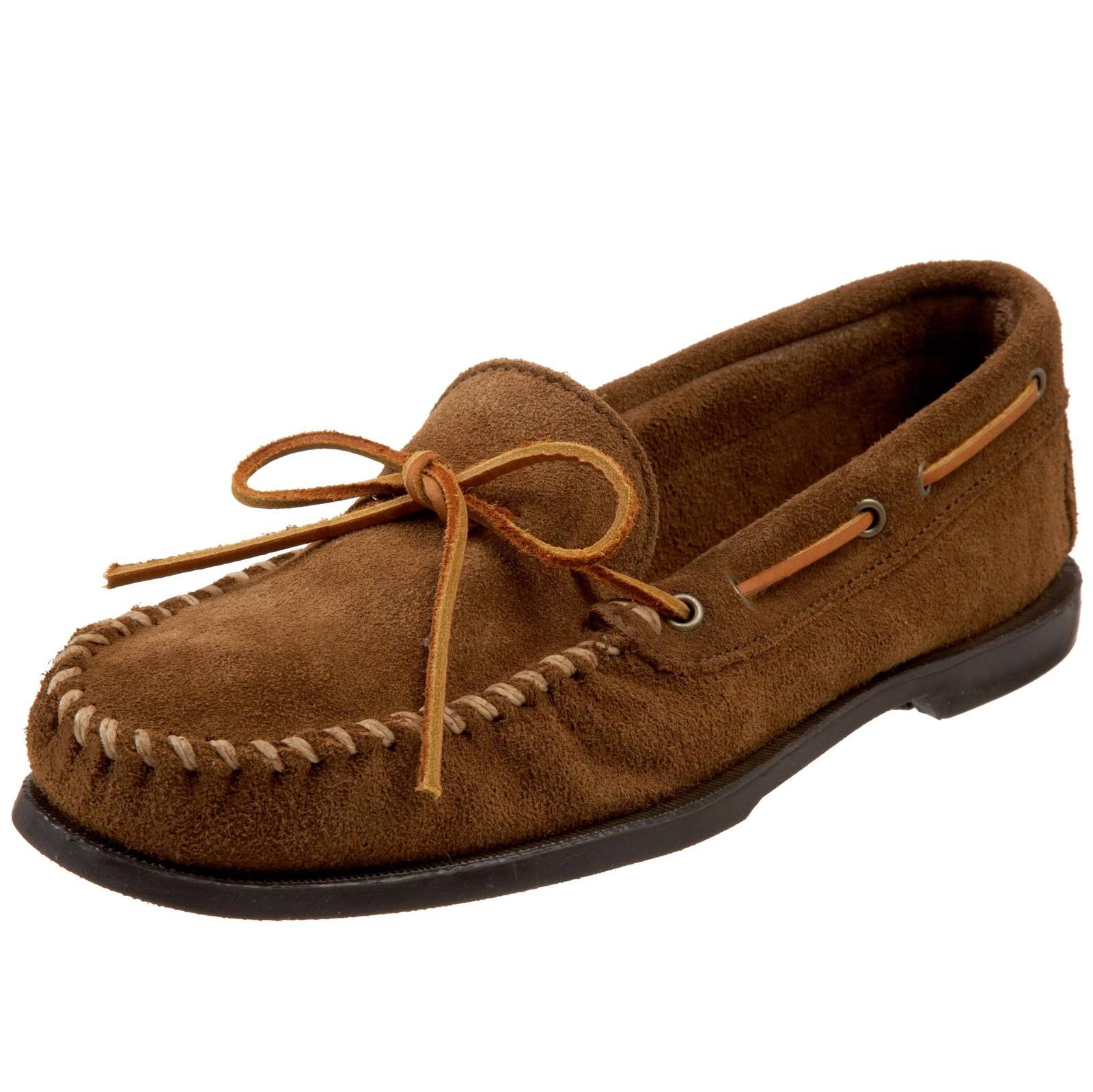 Minnetonka Camp Moc 10.5 Men&s Brown