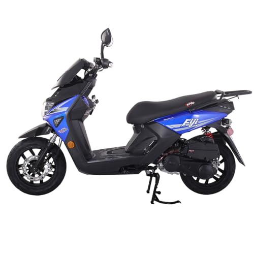 X-PRO Fiji 200 EFI Electronic Fuel Injection Moped Scooter with 13" Alloy Wheels