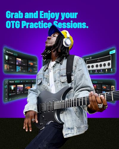 Enya Electric Guitar Inspire 39" Smart Electric Carbon Fiber Guitarra with 15W Wireless Speaker, 20 Distinct Tones, Onboard Presets, Charging Cable