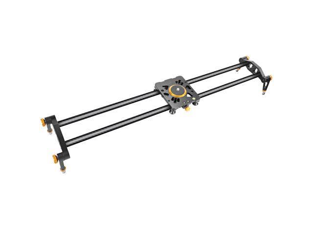 Neewer 23.6 inches/60 Centimeters Carbon Fiber Camera Track Slider Video Stabilizer Rail with 6 Bearings for Dslr Camera DV Vide