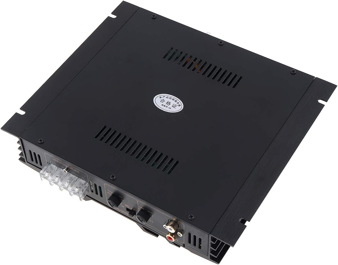 3800W 2 Channel Car Audio Stereo Amplifier,Universal 12V Bass Subwoofer Power AMP Aluminum Alloy,BessieSparks