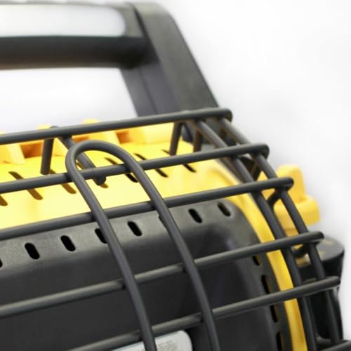 DEWALT F332000 12,000 BTU, Cordless Propane Radiant Heater with ODS & Tip-Over Protection, Heating Area Up to 300 Sq. Ft.