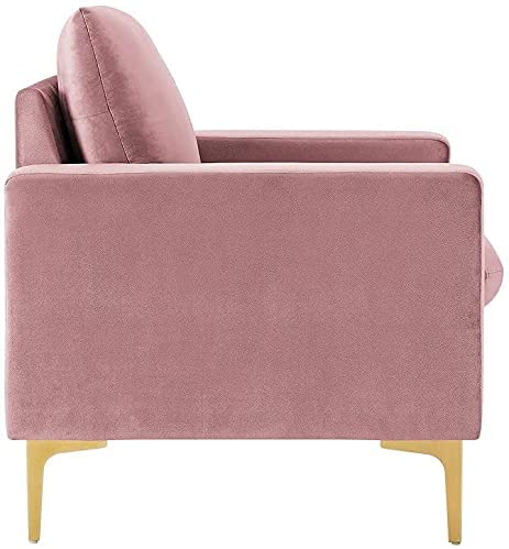 Hbaid velvet decorative chair, sofa chair comfortable single sofa high back club armchair