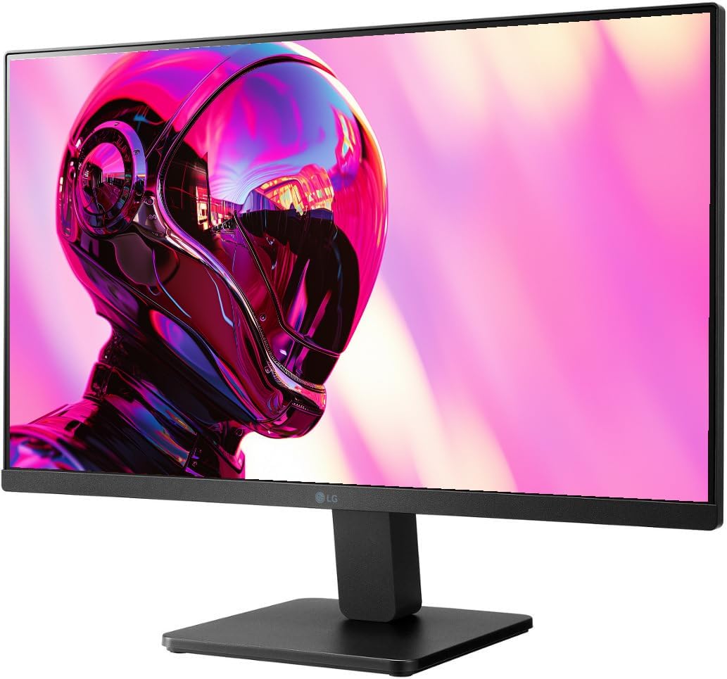 LG 24" FHD - Gaming Office Monitor - IPS 3-Side Borderless -100Hz - AMD FreeSync - 99% sRGB - 100 x 100 mm VESA Mountable