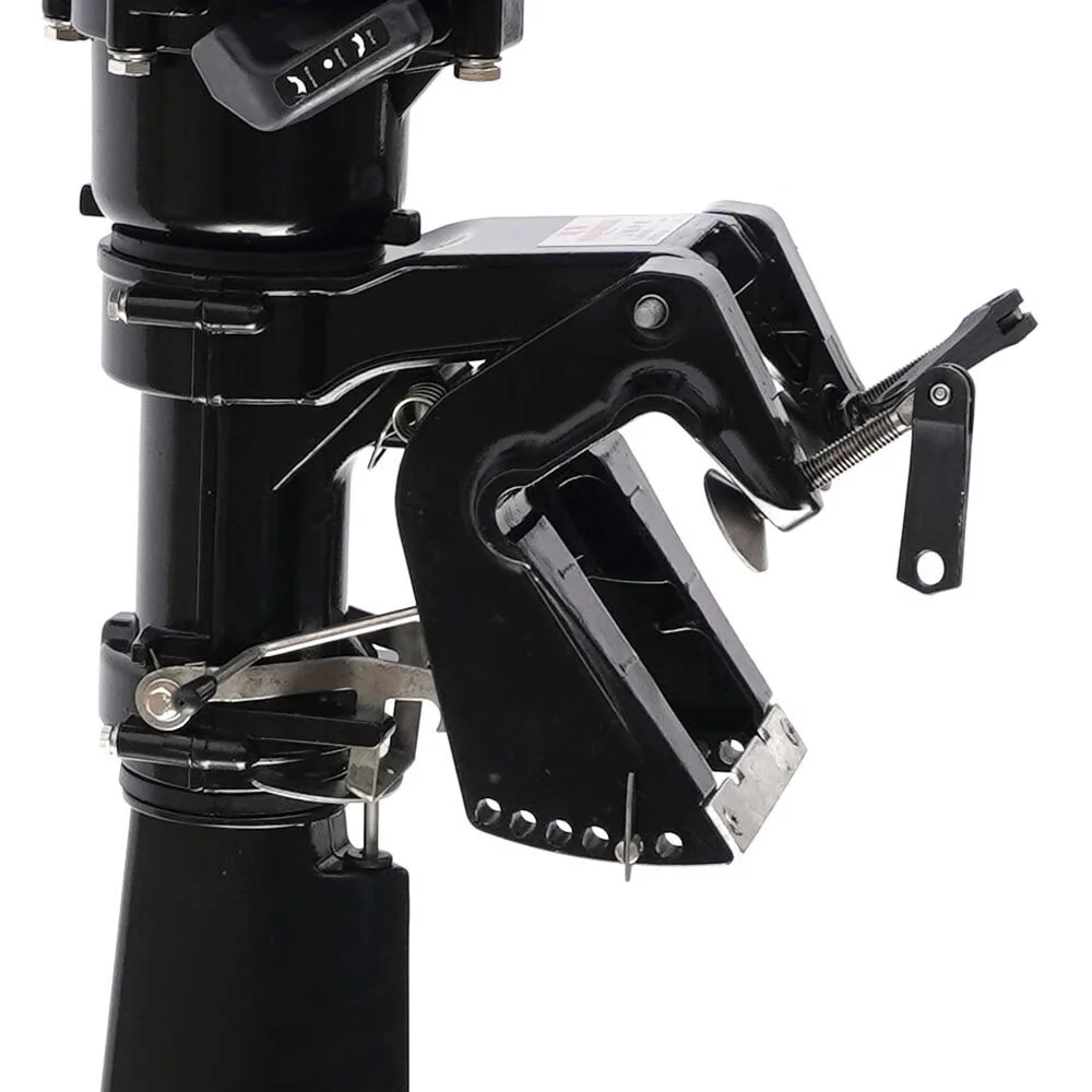 Wuzstar 4-Stroke 7 HP Outboard Motor Fishing Boat Yacht Engine Motor Air Cooling 196CC - Radiant Selections