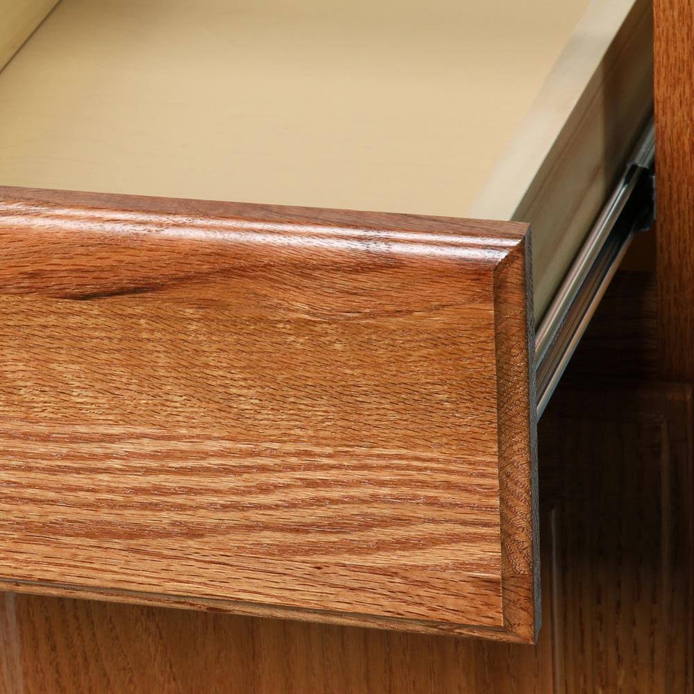 Interline 2478222 36 x 24 in. Hampton Blind Corner Base Cabinet Oak