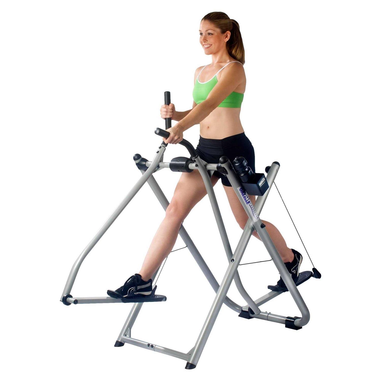 Gazelle Freestyle Glider Home Fitness Exercise Machine Equipment w/ Workout DVD - Sports Supplies Online Store