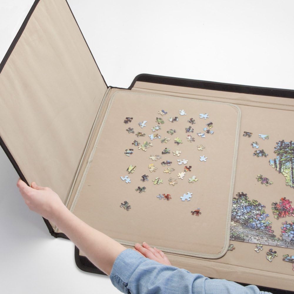 Bits And Pieces - 1000 Piece Puzzle Caddy-Porta-Puzzle Jigsaw Caddy - Puzzle Accessory, Puzzle Table